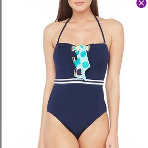 TRINA TURK Made in the Shade Bandeau Swimsuit